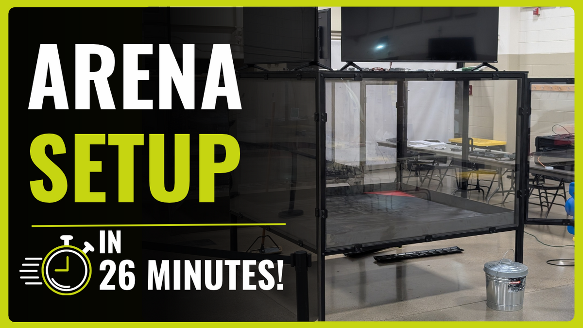 6' x 6' x 4' Combat Robot Arena