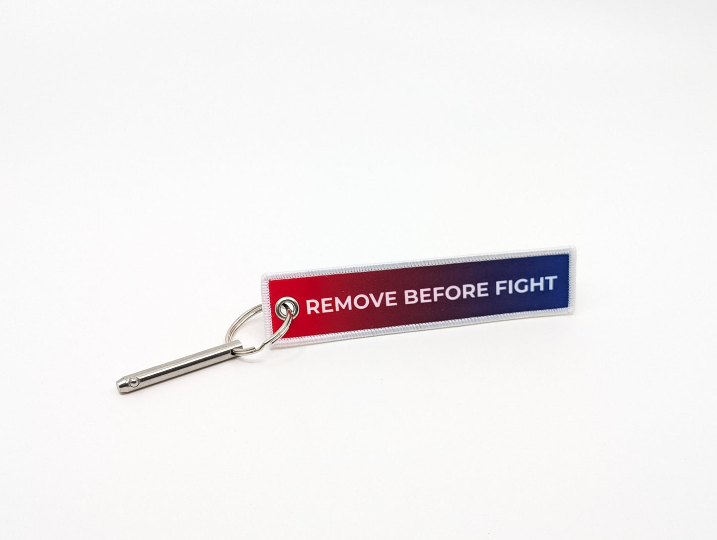 Weapon Lock Pin with MRCA Remove Before Fight Tag