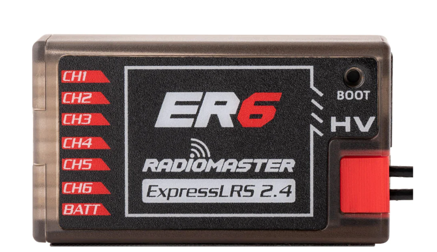 ER6 2.4GHz ELRS PWM Receiver