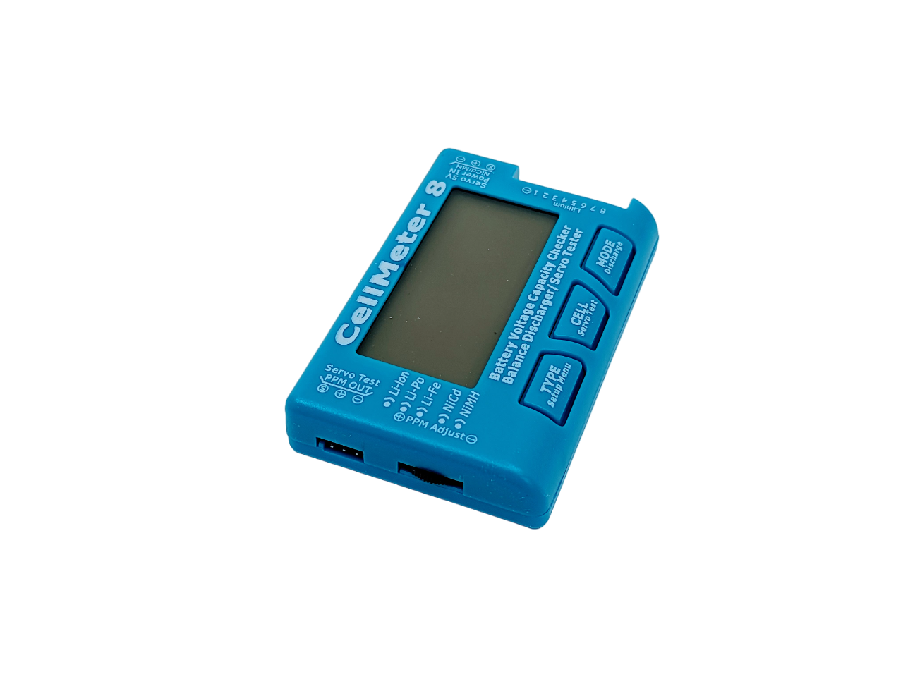 Battery Tester - 8 CellMeter Digital Battery Checker