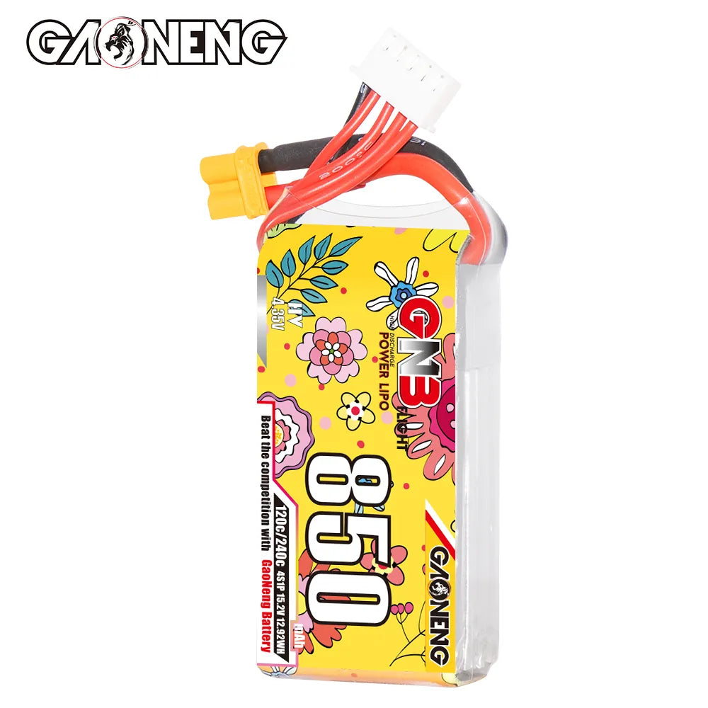 GNB 850mah 4S 15.2V Lipo Battery