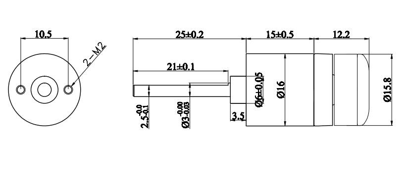 Repeat MK3 Drive - 3mm