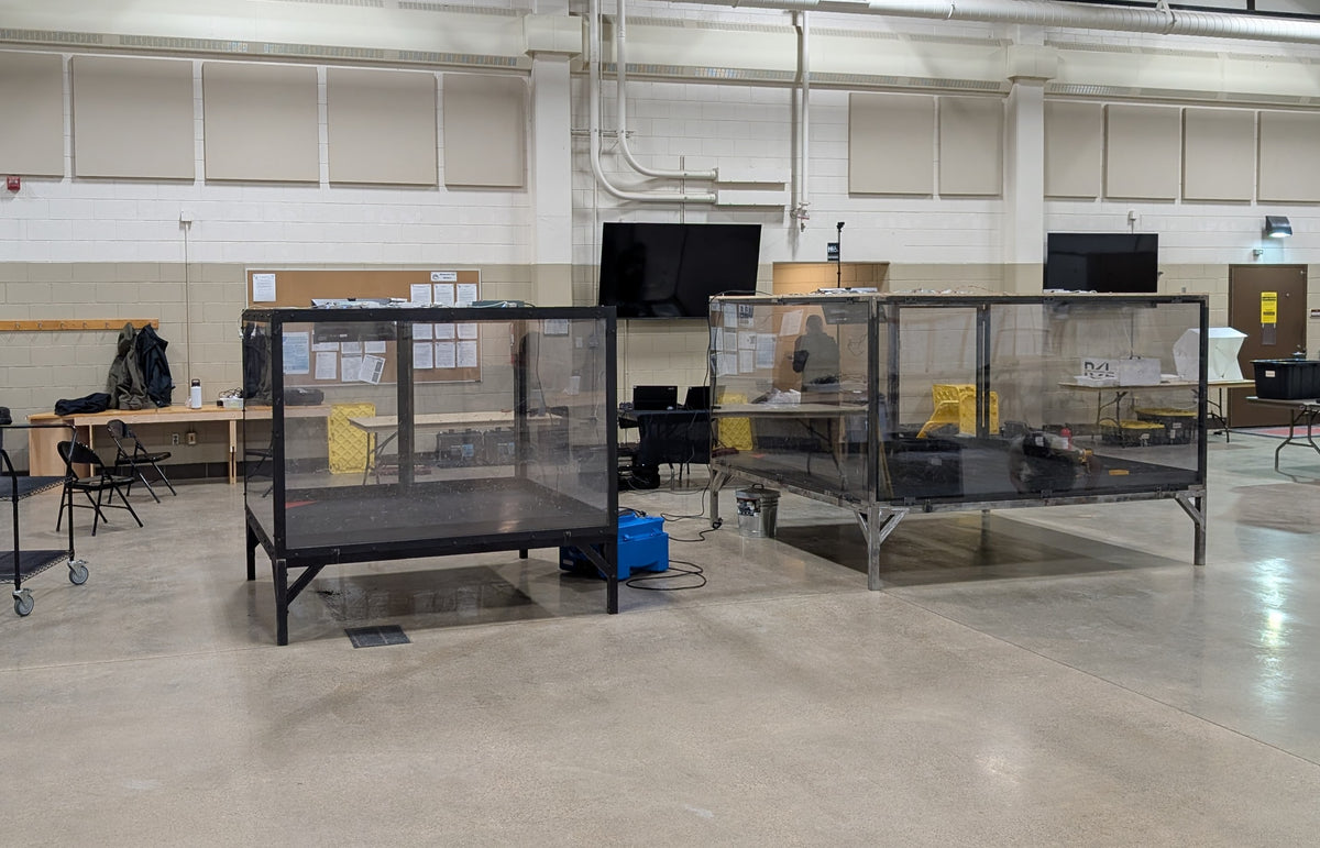 6' x 6' x 4'  Combat Robot Arena