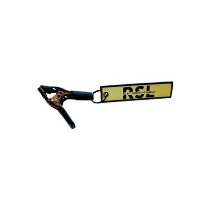 4" Clamp Weapon Lock with Remove Before Fight Tag