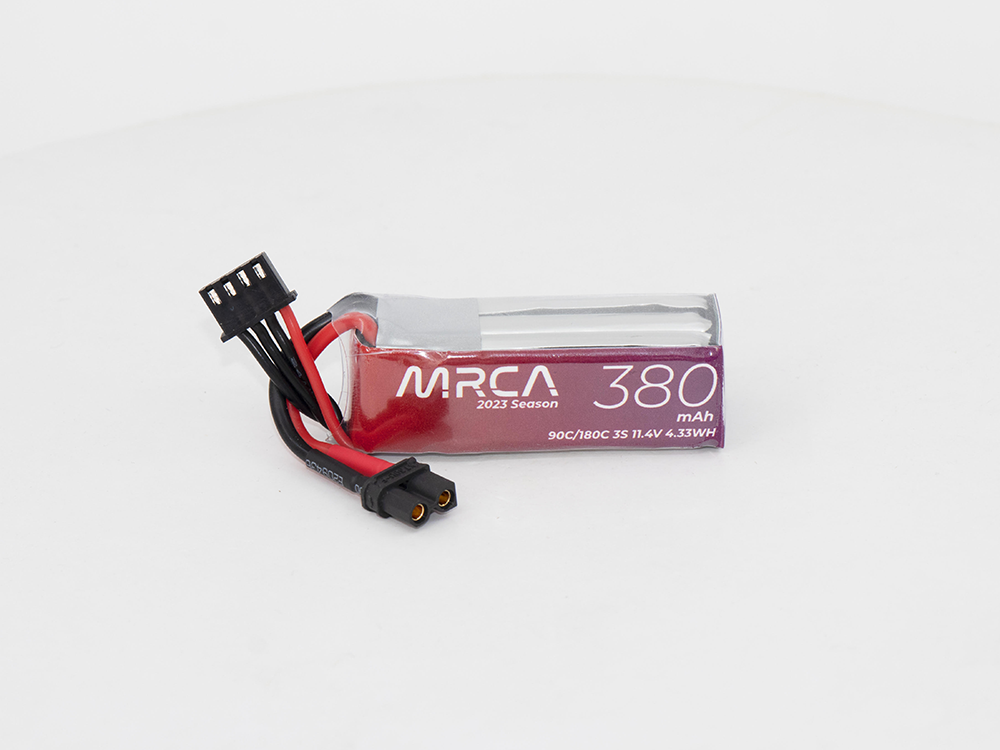 MRCA 380mah 3S1P 11.4V HV 90C (2 pieces) Lipo Battery