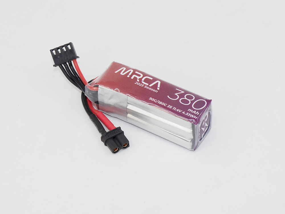 MRCA 380mah 3S1P 11.4V HV 90C (2 pieces) Lipo Battery