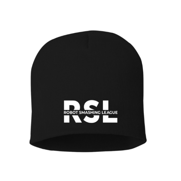 RSL Black 8" Beanie