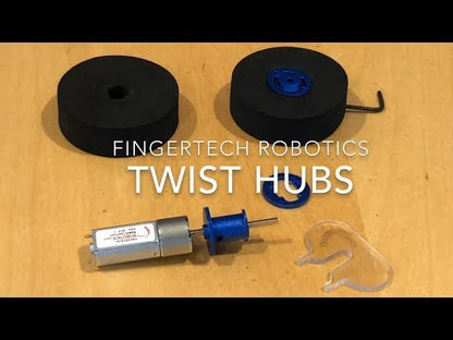 FingerTech Twist Hubs (pair) 3mm Wide